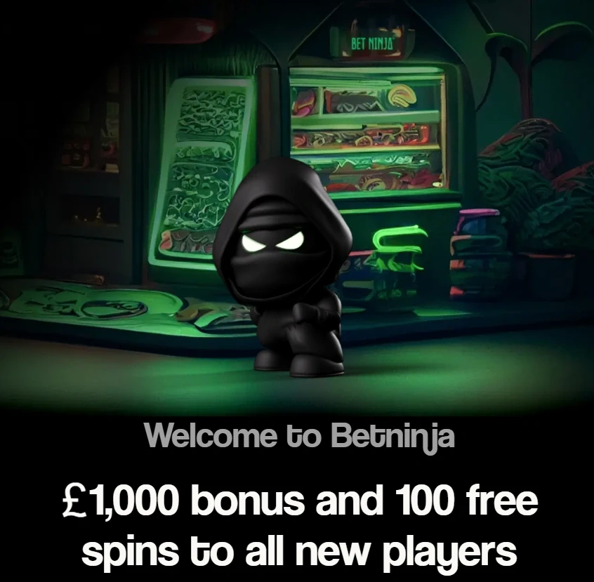 Exclusive UK welcome promotion at BetNinja